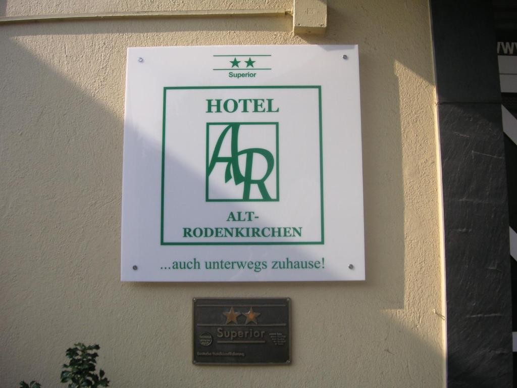 Hotel Alt-Rodenkirchen Colónia Exterior foto
